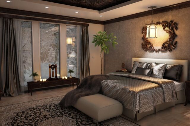 industrial fusion bedroom